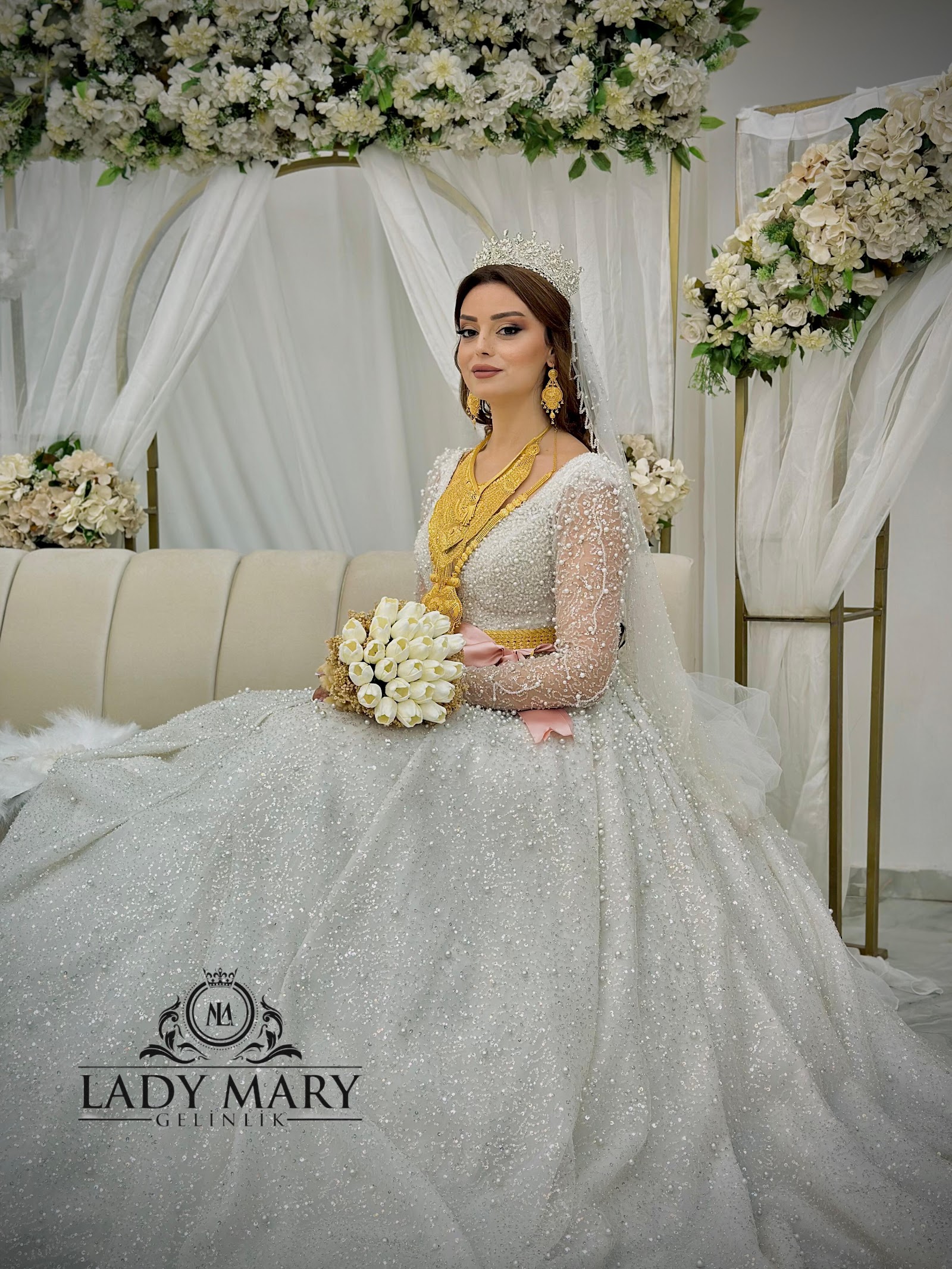 Lady Mary gelinlik Yüksekova