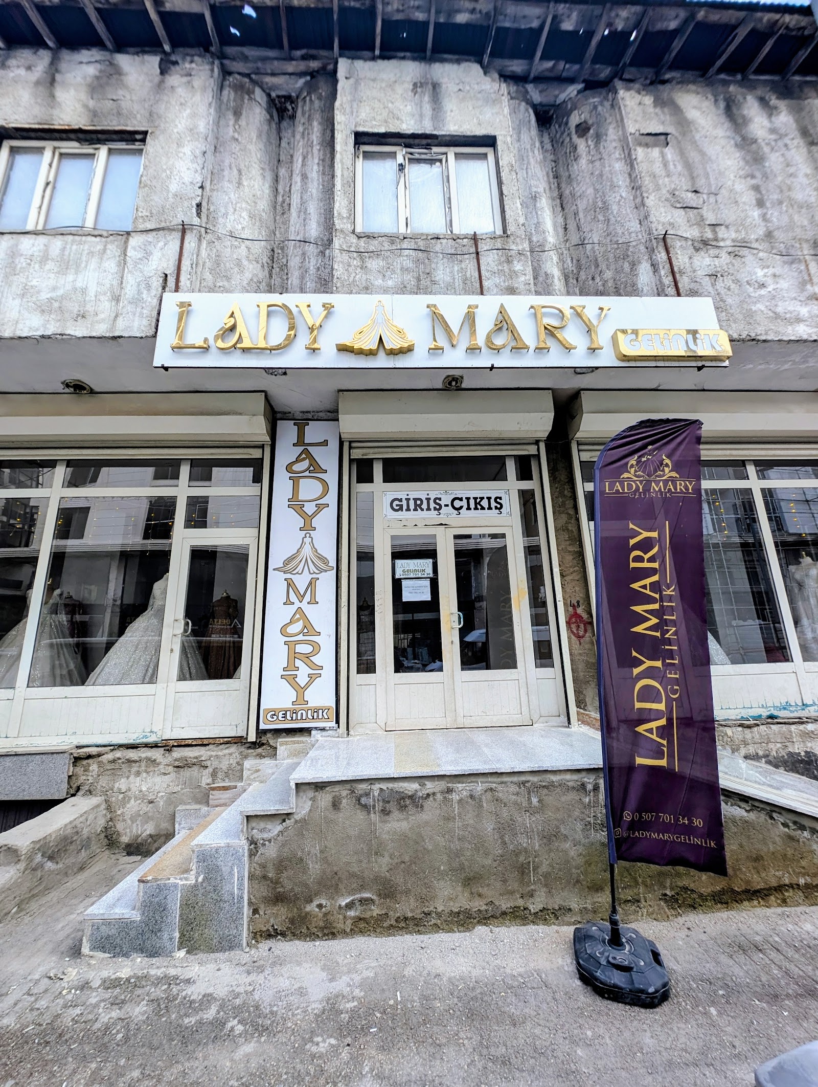 Lady Mary gelinlik Yüksekova